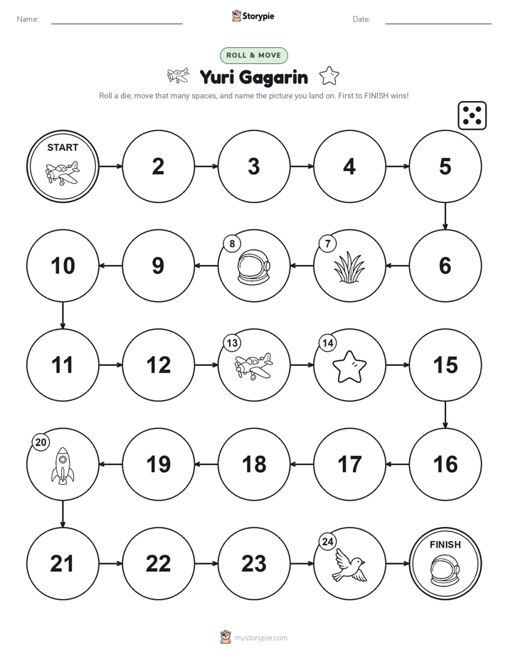 Roll & Move Game