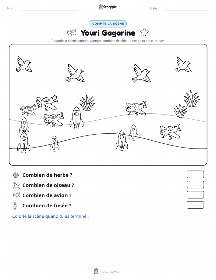 Scène de Comptage