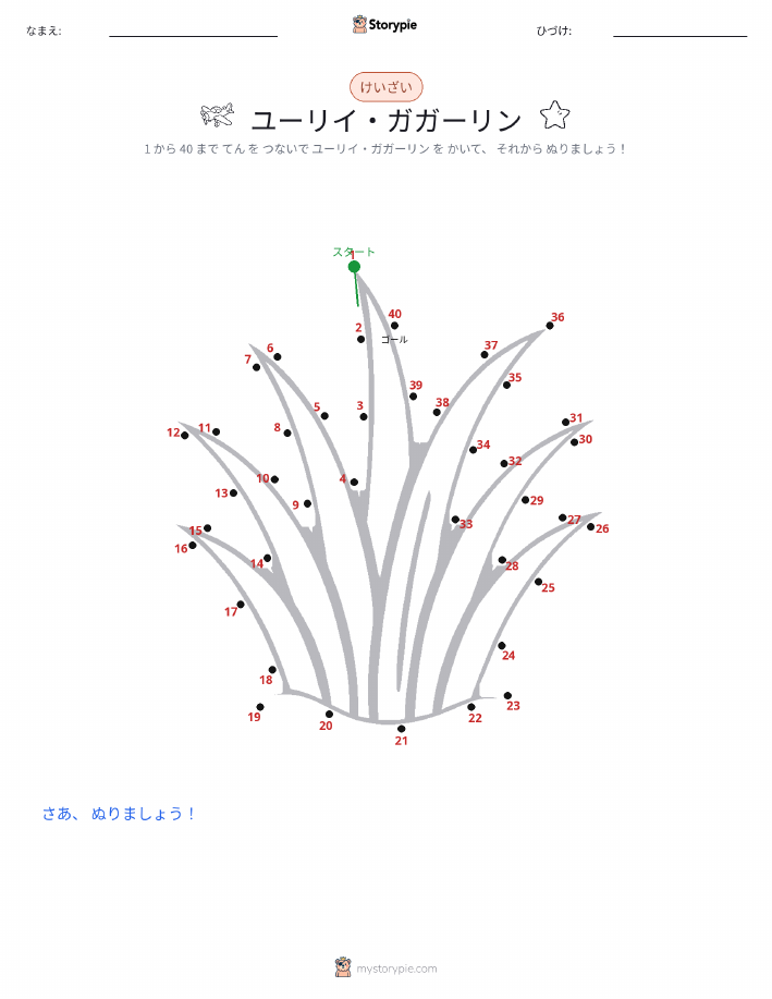点つなぎ