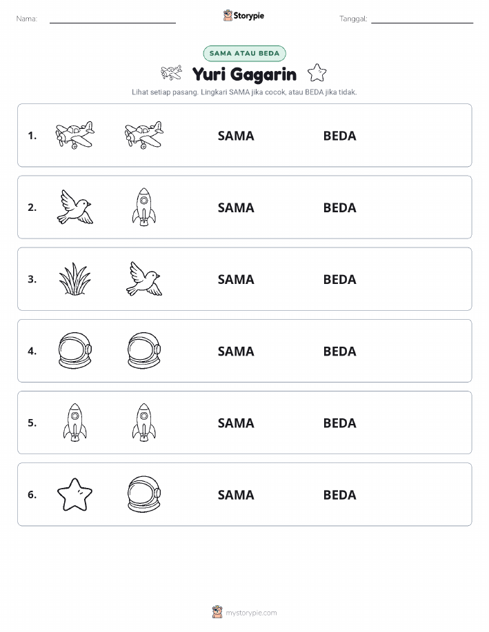 Sama atau Berbeda