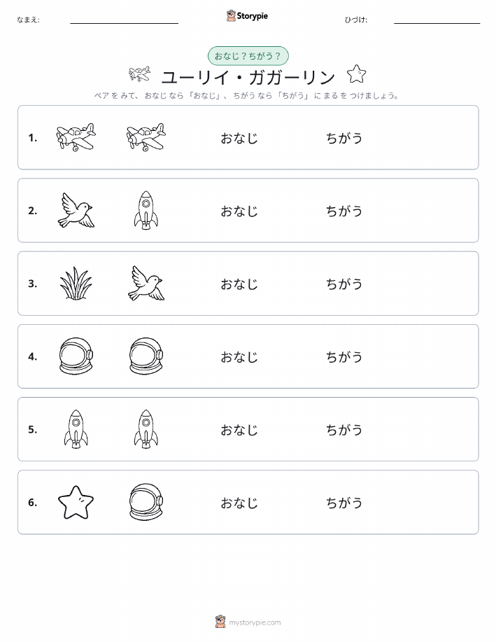 同じか違うか