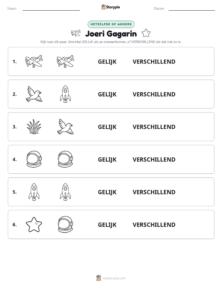 Zelfde of Verschillend