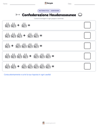 Anteprima della scheda stampabile di Confederazione Haudenosaunee