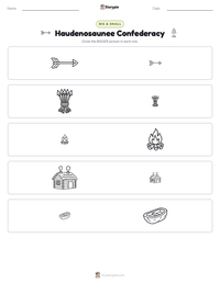 Haudenosaunee Confederacy printable worksheet preview