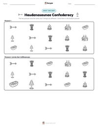Haudenosaunee Confederacy printable worksheet preview