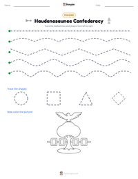 Haudenosaunee Confederacy printable worksheet preview