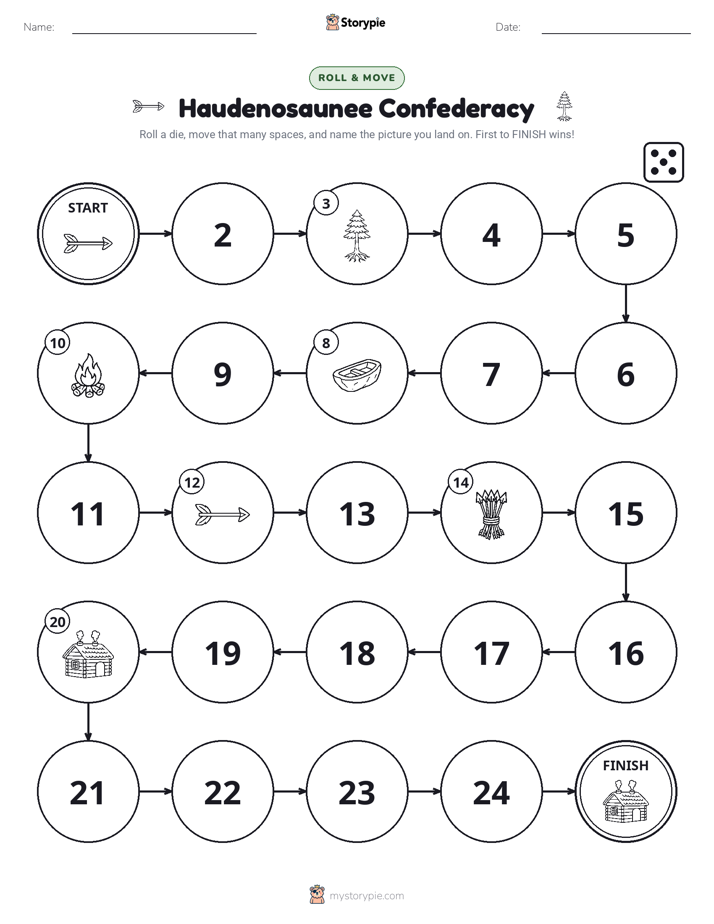 Roll & Move Game