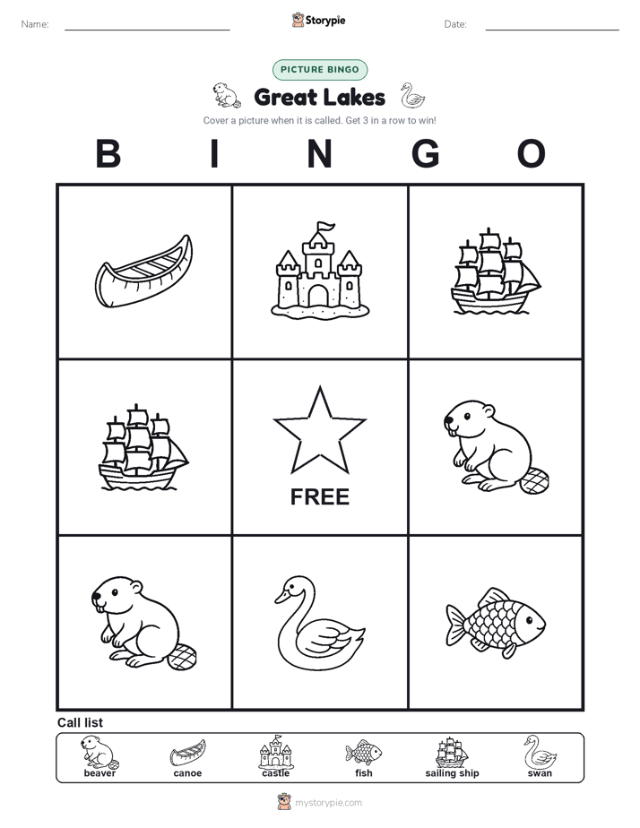 Picture Bingo