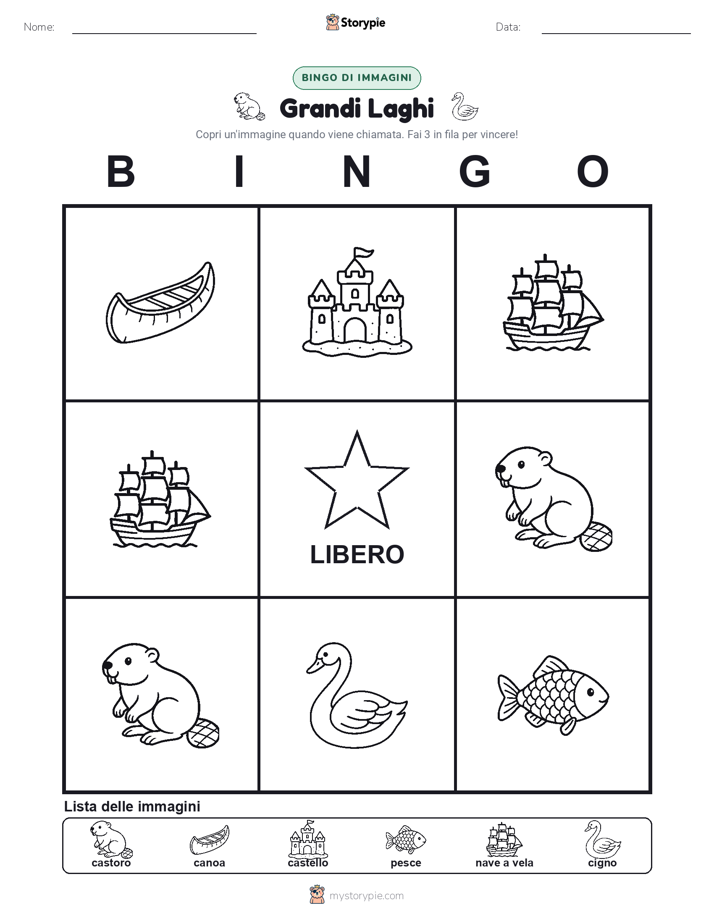 Bingo delle Immagini