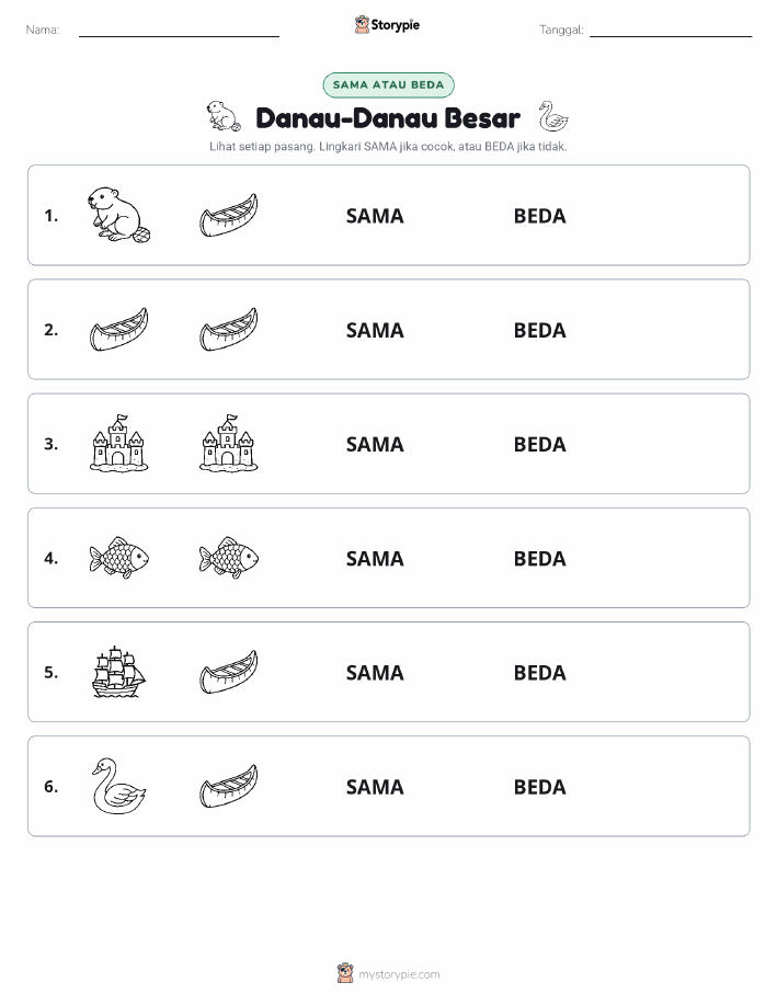 Sama atau Berbeda