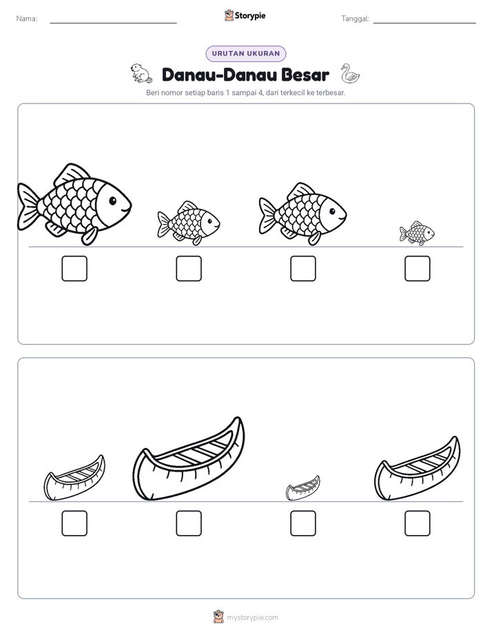 Urutan Ukuran