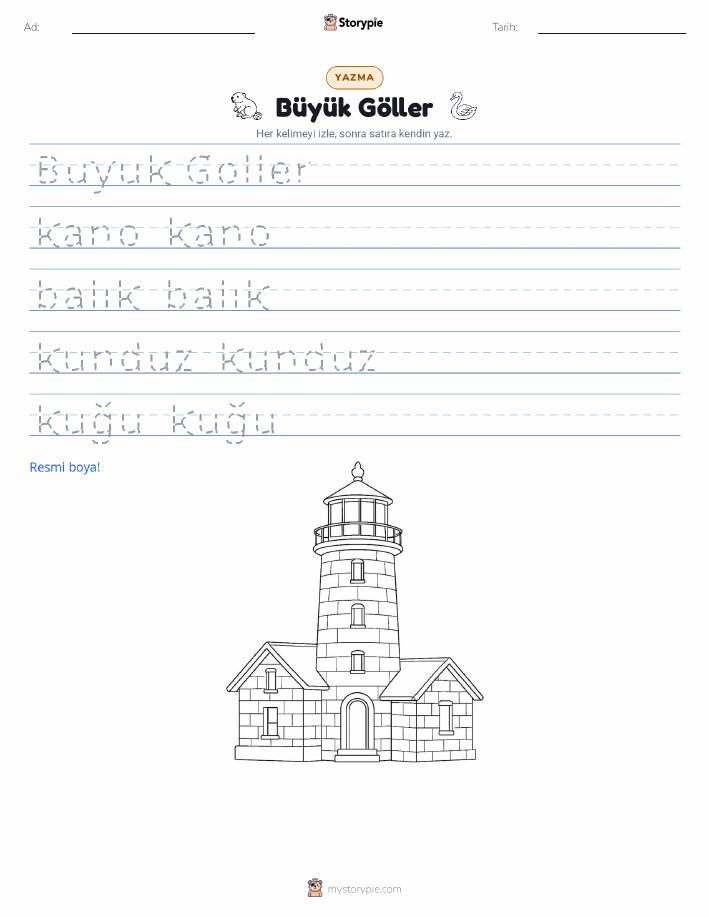 Yazma Pratiği