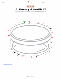 Discovery of Penicillin printable worksheet preview
