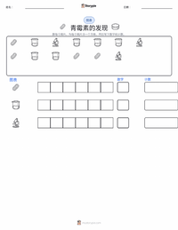 青霉素的发现 可打印工作表预览