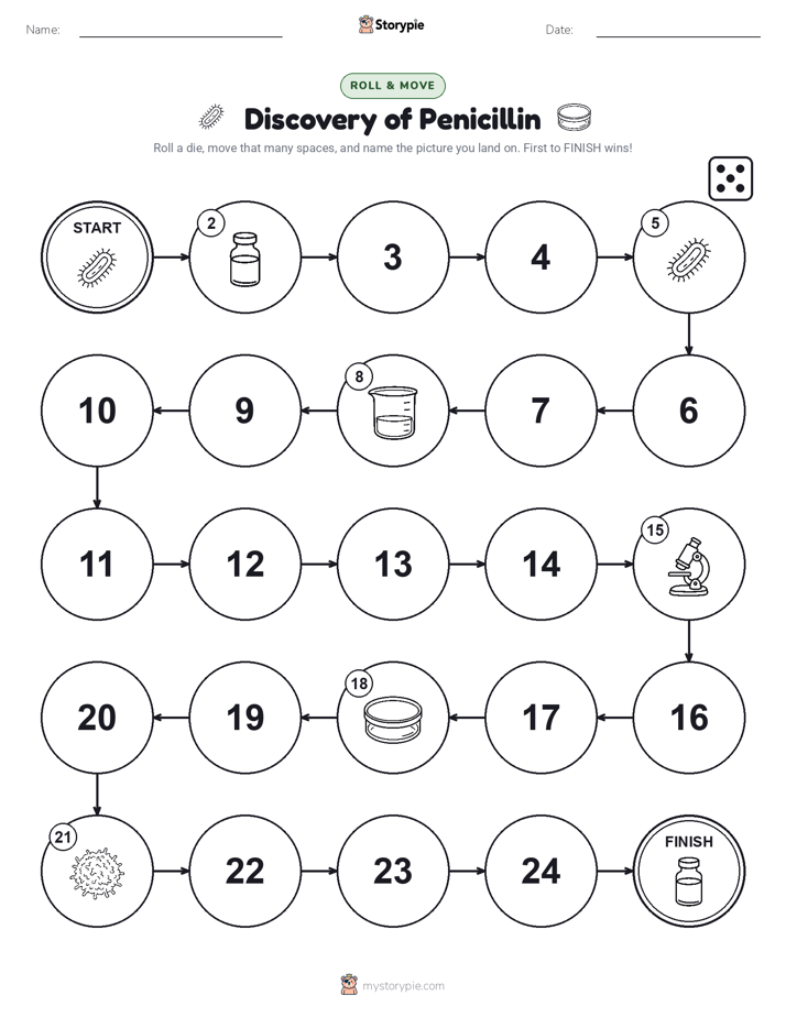 Roll & Move Game