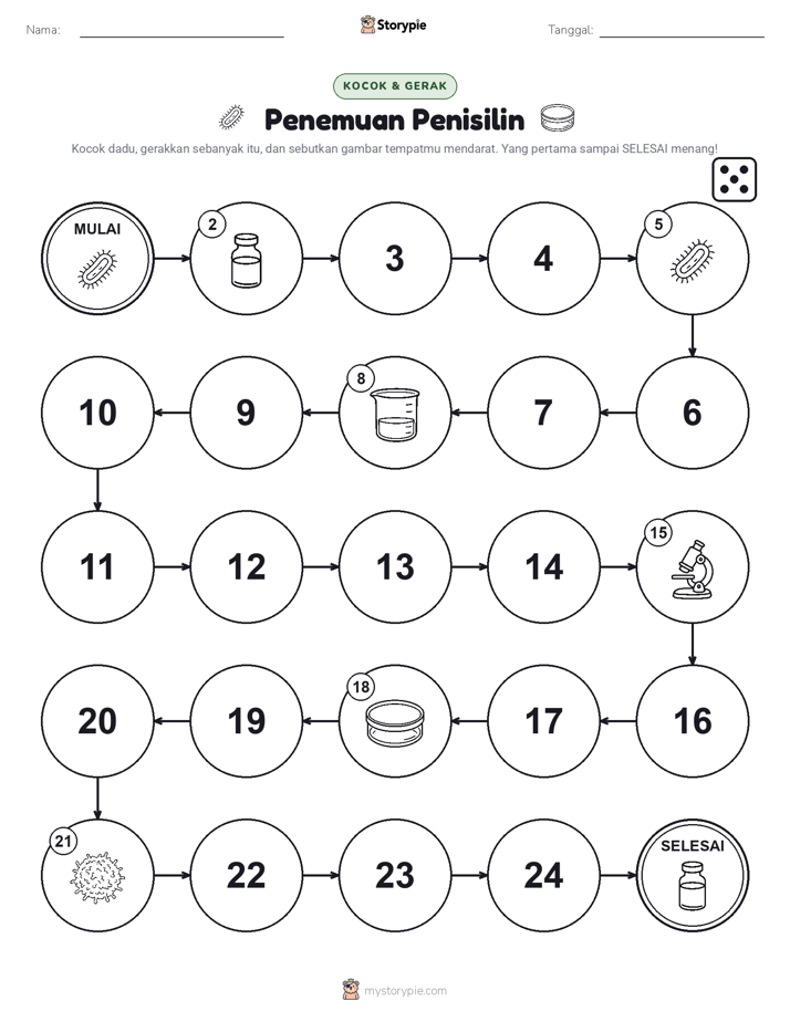 Permainan Gulung & Pindah
