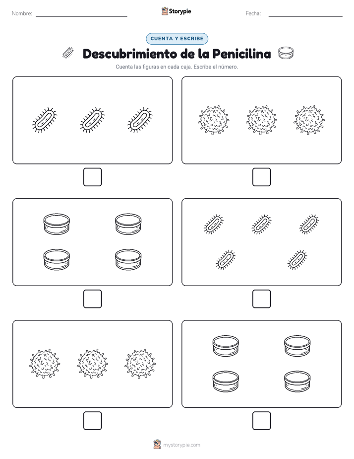 Cuenta y Escribe