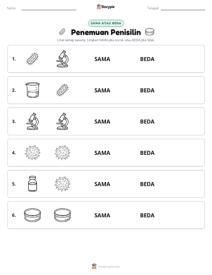 Sama atau Berbeda