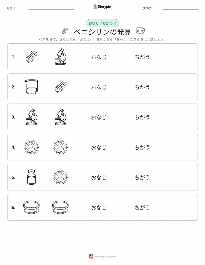 同じか違うか