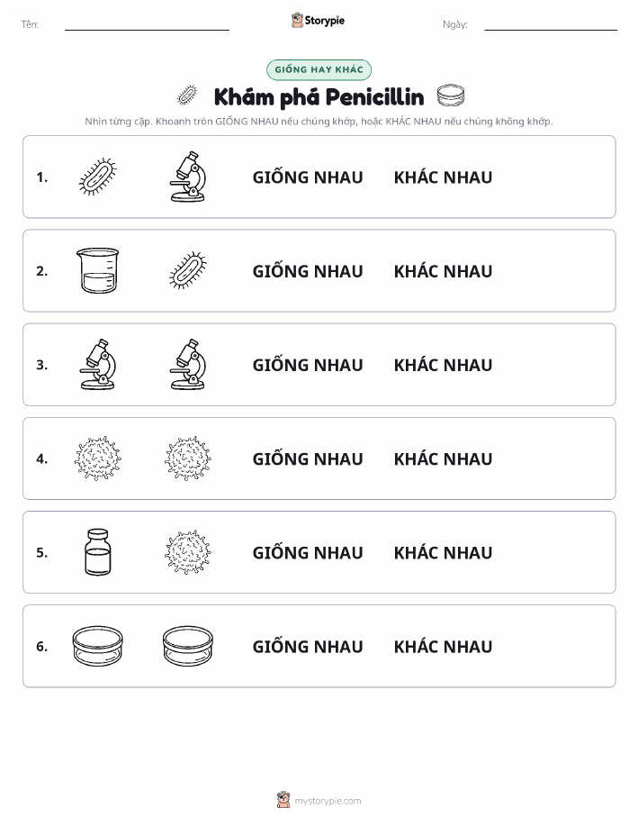 Giống Hay Khác