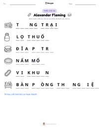 Xem trước tài liệu in sẵn Alexander Fleming