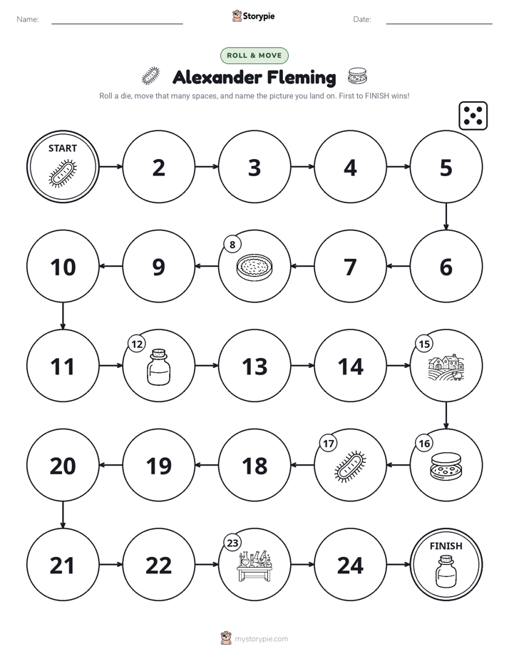 Roll & Move Game