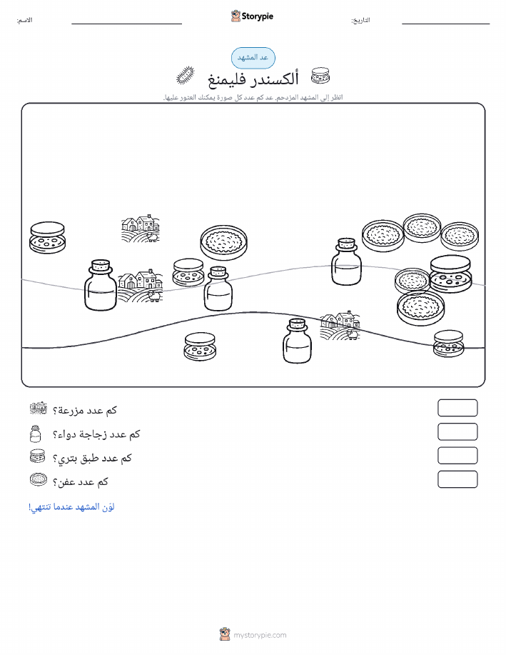 مشهد العد