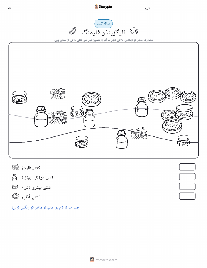 گنتی کا منظر