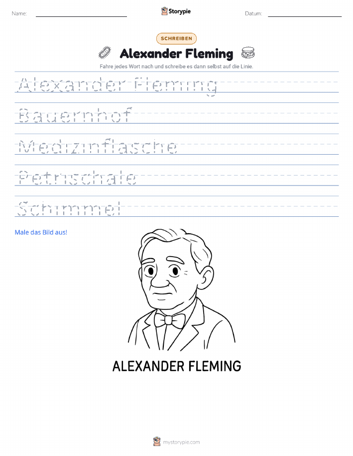 Schreibübung