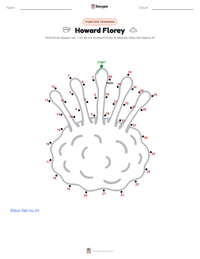 Howard Florey afdrukbare werkblad voorbeeld