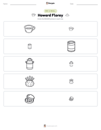 Howard Florey printable worksheet preview