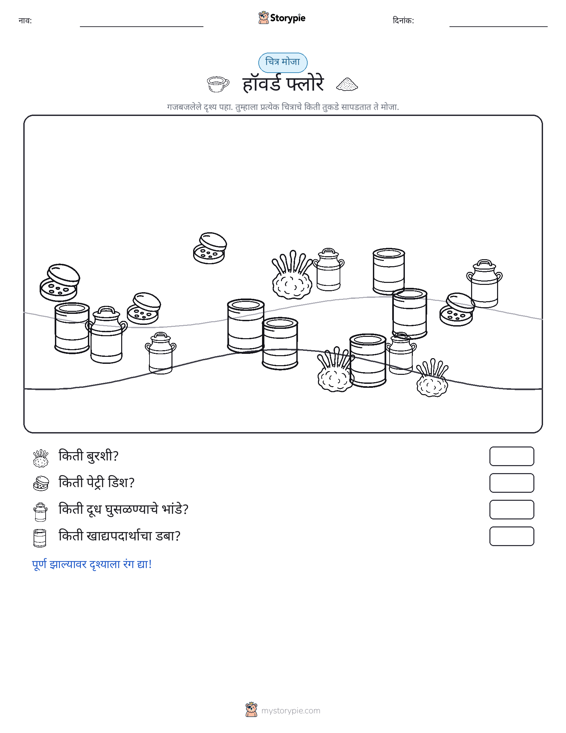 गणना दृश्य