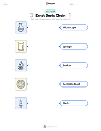 Ernst Boris Chain printable worksheet preview