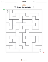 Ernst Boris Chain printable worksheet preview