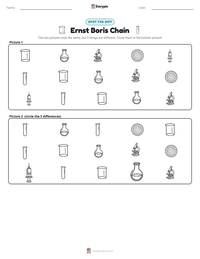 Ernst Boris Chain printable worksheet preview