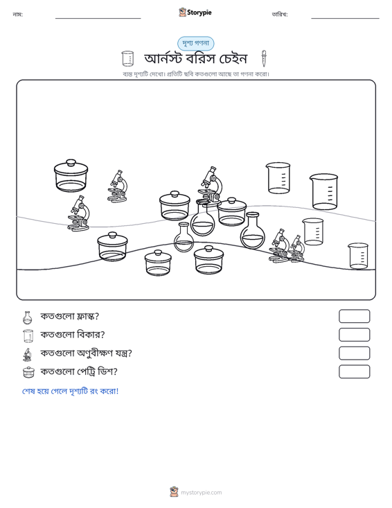 গণনা দৃশ্য