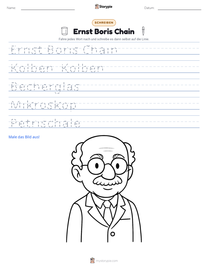 Schreibübung