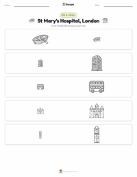 St Mary's Hospital, London printable worksheet preview