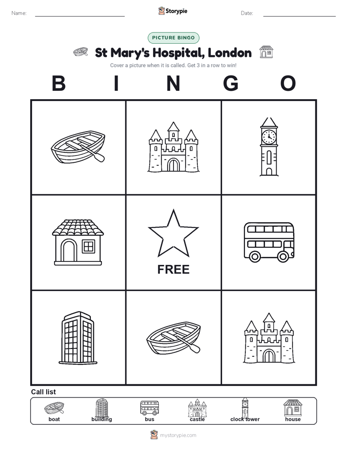 Picture Bingo