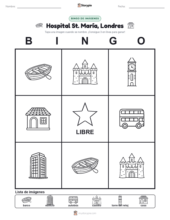 Bingo de Imágenes