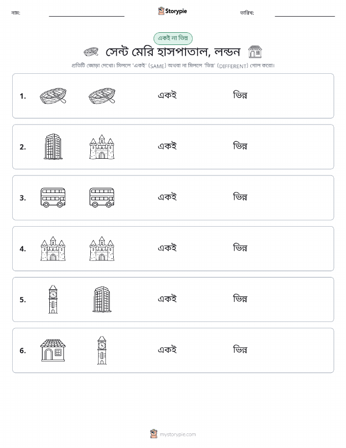 একই বা ভিন্ন