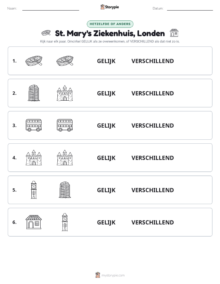 Zelfde of Verschillend