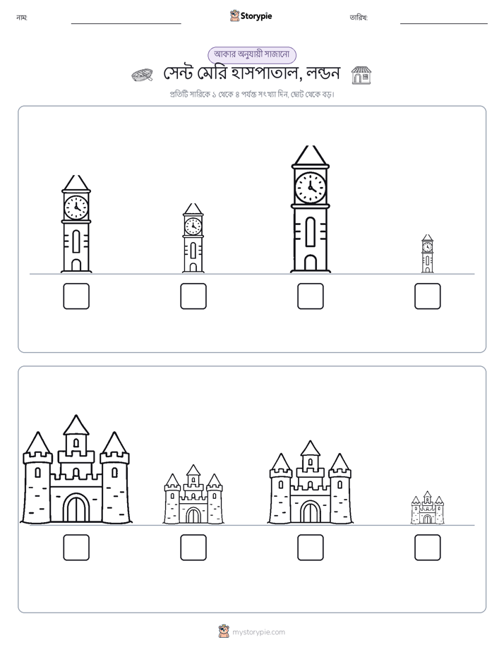 আকারের ক্রম