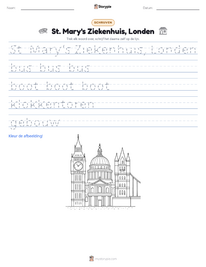 Schrijf Oefening