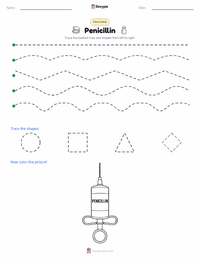 Penicillin printable worksheet preview