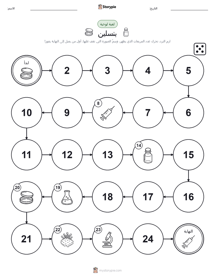 لعبة لف و تحرك