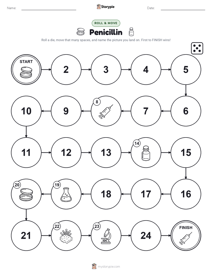 Roll & Move Game