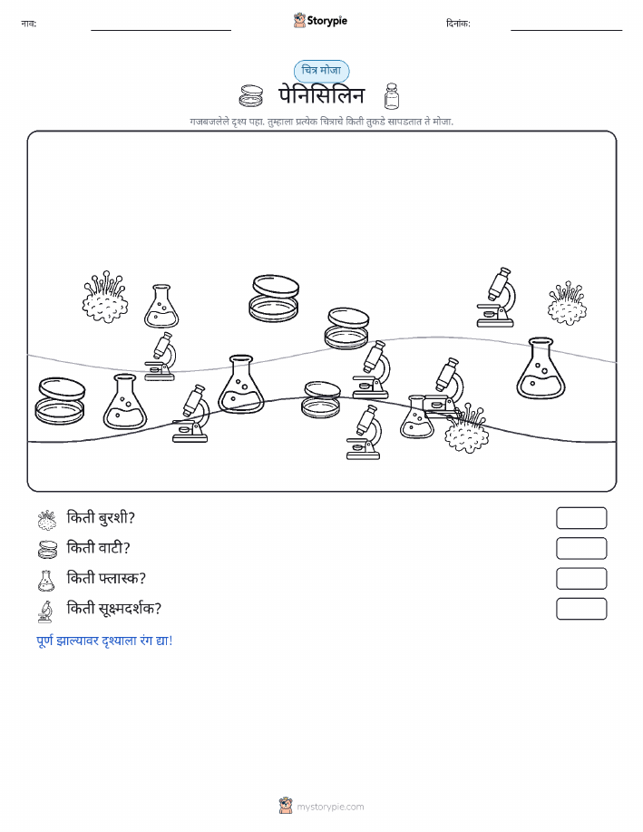 गणना दृश्य