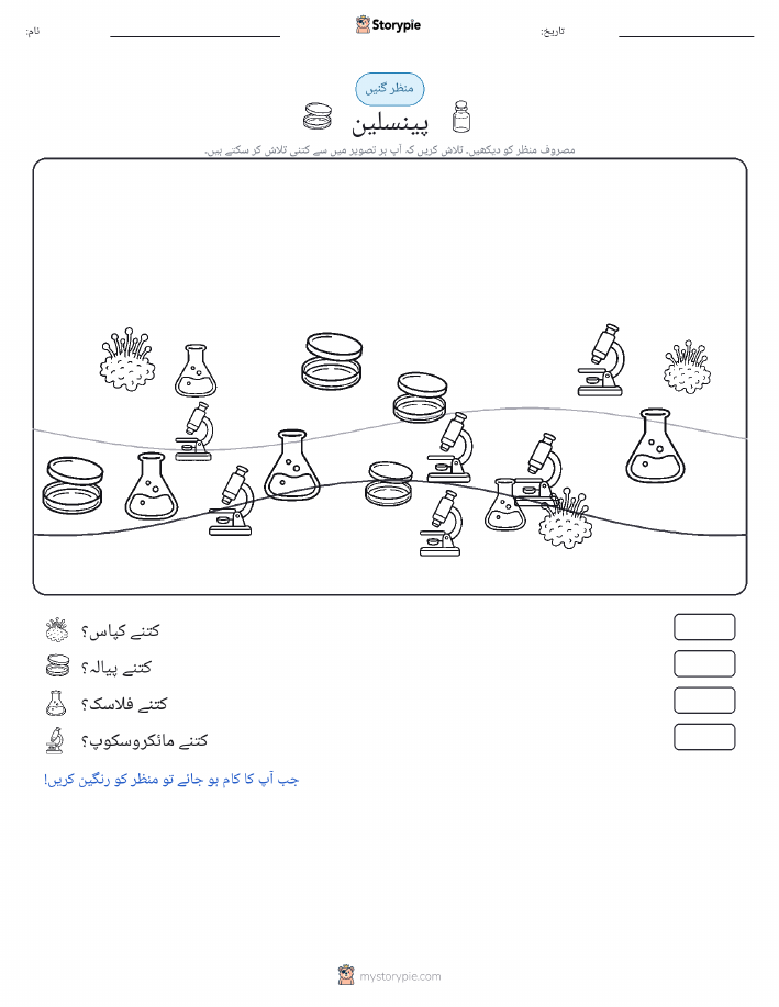 گنتی کا منظر