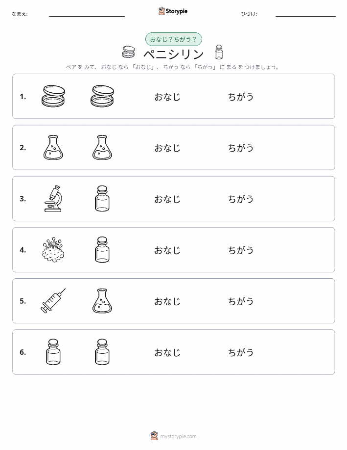 同じか違うか